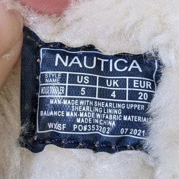 Nautica Brown and Black Kids Snow Boots - Picture 6 of 9